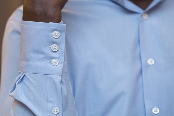 Tailor-made shirt made in Ghana